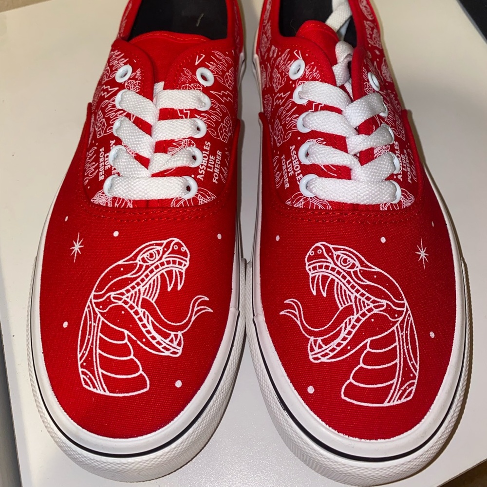 Assholes Live Forever shoes